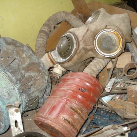 2nd World War Gas Mask Filter